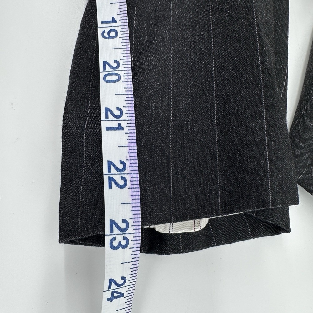 Jos A Bank Clothiers Men's 40S Gray Herringbone Wool Tweed‎ 3 Button Blazer - Picture 13 of 14